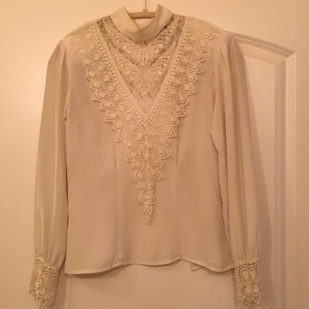 Vintage lace top